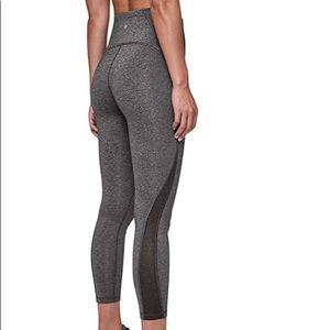 GRAY lululemon train time leggings